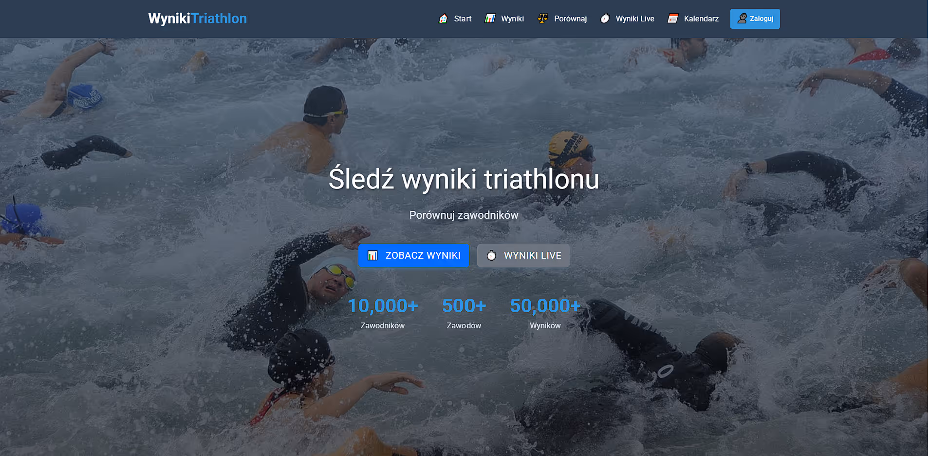 Portal wyników sportowych - Triathlon Olsztyn